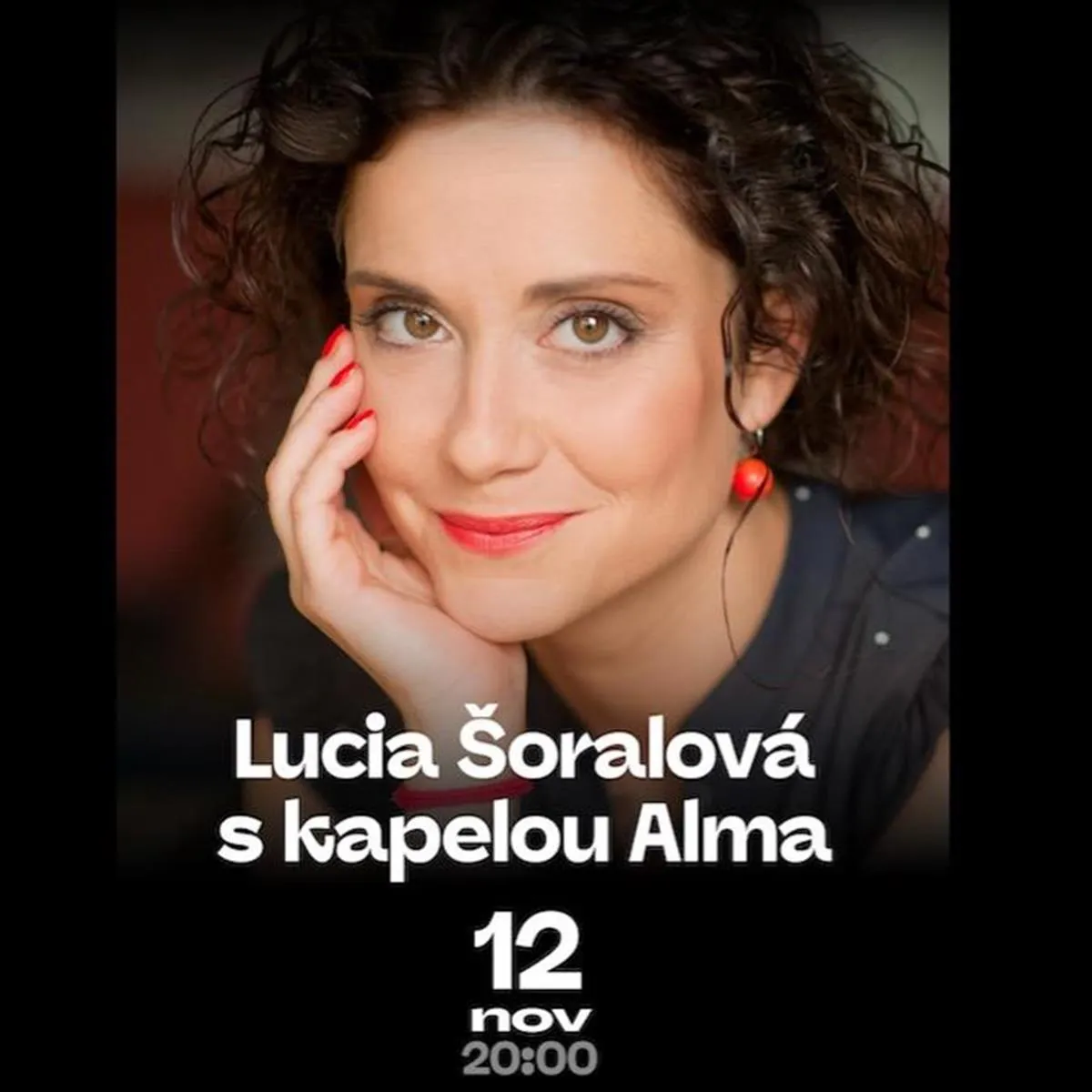 Plagát: Lucia Šoralová s kapelou Alma
