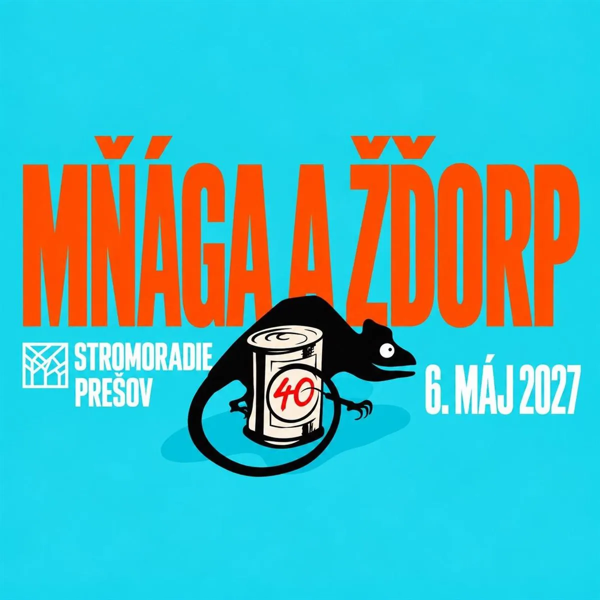 Plagát: Mňága a Žďorp - 40 rokov